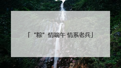 “粽”情端午 情系老兵