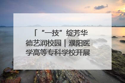“一技”绽芳华 德艺润校园｜濮阳医学高等专科学校开展丰富多彩的职业教育活动周主题活动