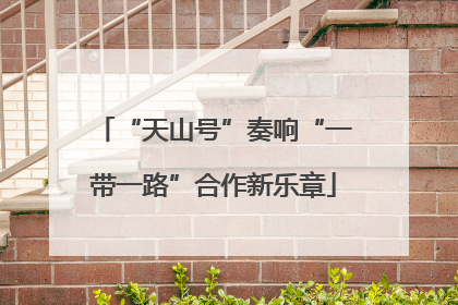 “天山号”奏响“一带一路”合作新乐章