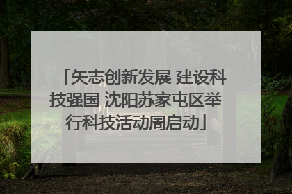 矢志创新发展 建设科技强国 沈阳苏家屯区举行科技活动周启动