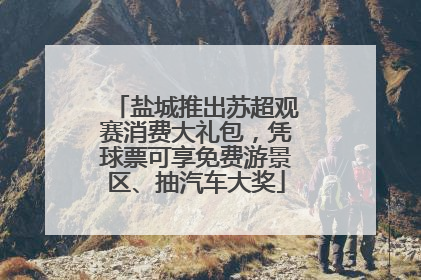 盐城推出苏超观赛消费大礼包，凭球票可享免费游景区、抽汽车大奖