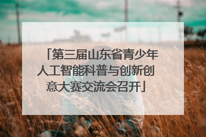 第三届山东省青少年人工智能科普与创新创意大赛交流会召开
