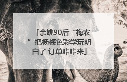 余姚90后“梅农”把杨梅色彩学玩明白了 订单咔咔来