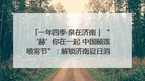 一年四季·泉在济南｜“‘赫’你在一起 中国颐莲喷雾节”：解锁济南夏日消费热潮中的国货新势力