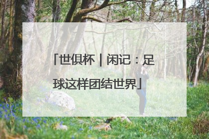 世俱杯｜闲记：足球这样团结世界
