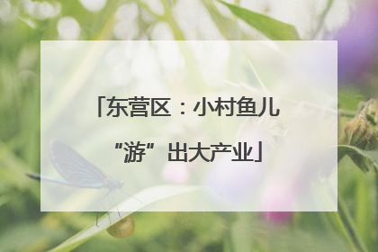 东营区：小村鱼儿“游”出大产业