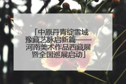 中原丹青绽雪域 豫藏艺脉启新篇——河南美术作品西藏展暨全国巡展启动