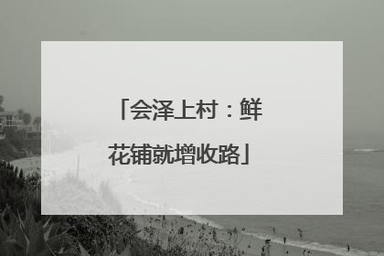会泽上村：鲜花铺就增收路