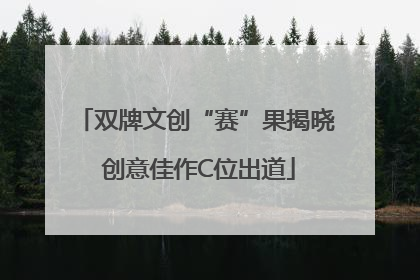 双牌文创“赛”果揭晓 创意佳作C位出道