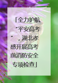 全力护航“平安高考”，湖北孝感开展高考前消防安全专项检查