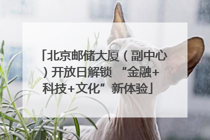 北京邮储大厦（副中心）开放日解锁 “金融+科技+文化”新体验