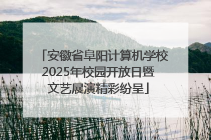 安徽省阜阳计算机学校2025年校园开放日暨文艺展演精彩纷呈