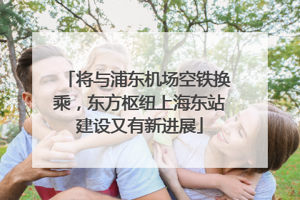 将与浦东机场空铁换乘，东方枢纽上海东站建设又有新进展