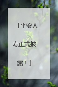 平安人寿正式披露！