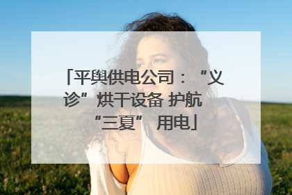 平舆供电公司：“义诊”烘干设备 护航 “三夏” 用电