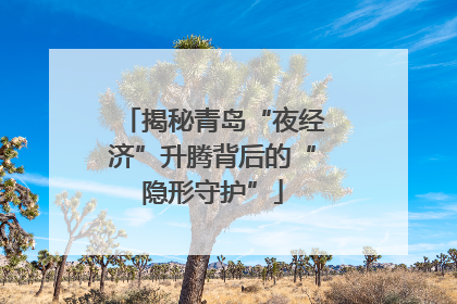 揭秘青岛“夜经济”升腾背后的“隐形守护”