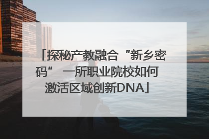 探秘产教融合“新乡密码” 一所职业院校如何激活区域创新DNA