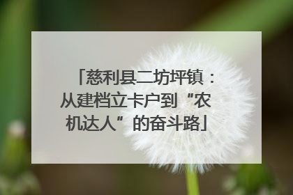 慈利县二坊坪镇：从建档立卡户到“农机达人”的奋斗路