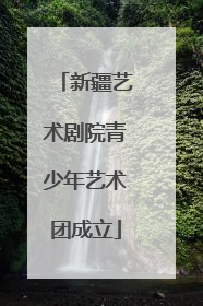新疆艺术剧院青少年艺术团成立
