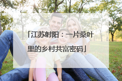 江苏射阳：一片桑叶里的乡村共富密码
