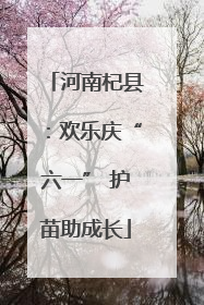 河南杞县：欢乐庆“六一” 护苗助成长