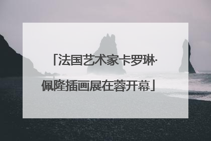 法国艺术家卡罗琳·佩隆插画展在蓉开幕