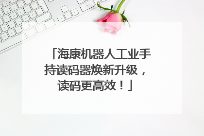 海康机器人工业手持读码器焕新升级，读码更高效！
