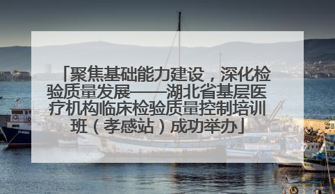 聚焦基础能力建设，深化检验质量发展——湖北省基层医疗机构临床检验质量控制培训班（孝感站）成功举办