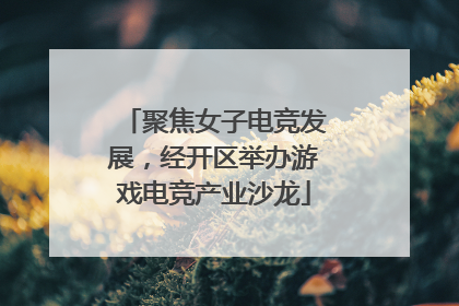 聚焦女子电竞发展，经开区举办游戏电竞产业沙龙
