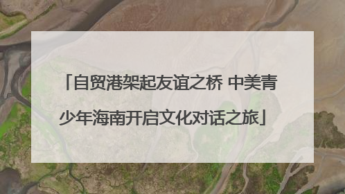 自贸港架起友谊之桥 中美青少年海南开启文化对话之旅