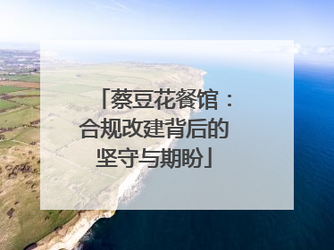 蔡豆花餐馆：合规改建背后的坚守与期盼