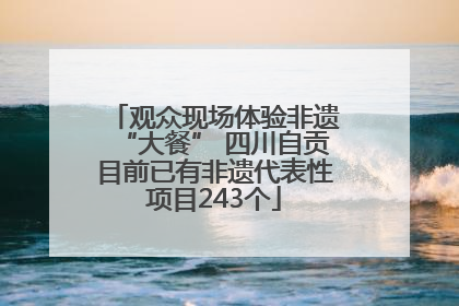 观众现场体验非遗“大餐” 四川自贡目前已有非遗代表性项目243个