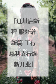 迁址启新程 服务谱新篇 工行慈利支行焕新开业