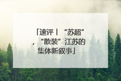 速评丨“苏超”，“散装”江苏的集体新叙事