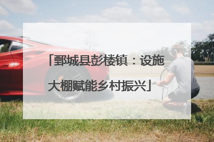 鄄城县彭楼镇：设施大棚赋能乡村振兴