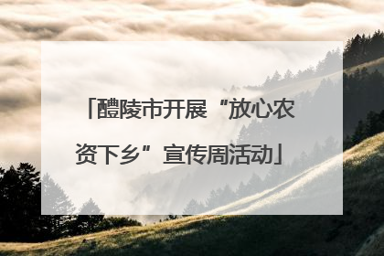 醴陵市开展“放心农资下乡”宣传周活动