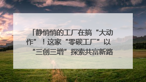 静悄悄的工厂在搞“大动作”！这家“零碳工厂”以“三创三增”探索共富新路径｜网络名人四川行