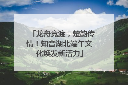 龙舟竞渡，楚韵传情！知音湖北端午文化焕发新活力