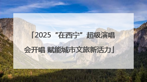 2025“在西宁”超级演唱会开唱 赋能城市文旅新活力